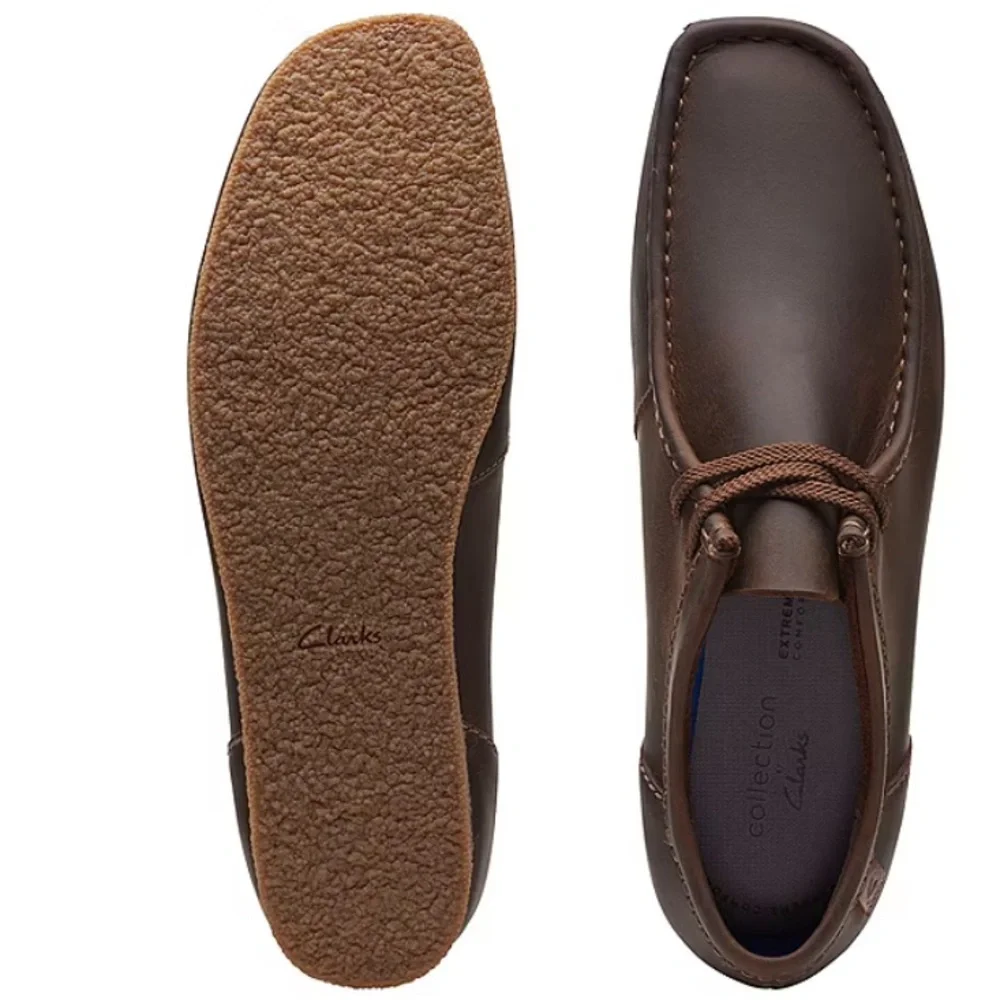 Clarks Men Size 10 1/2 Beeswax Brown Sharce Li Run Oxford Shoes New in Box NWT